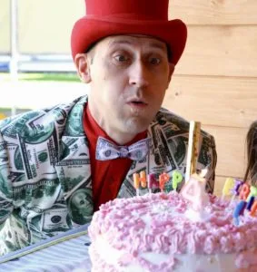 Bűvész születésnapra Szülinapra bohóc bűvész