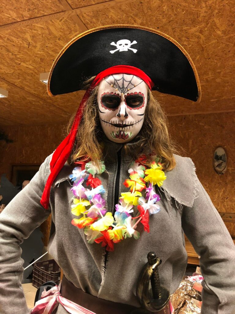 Halloween fellépő